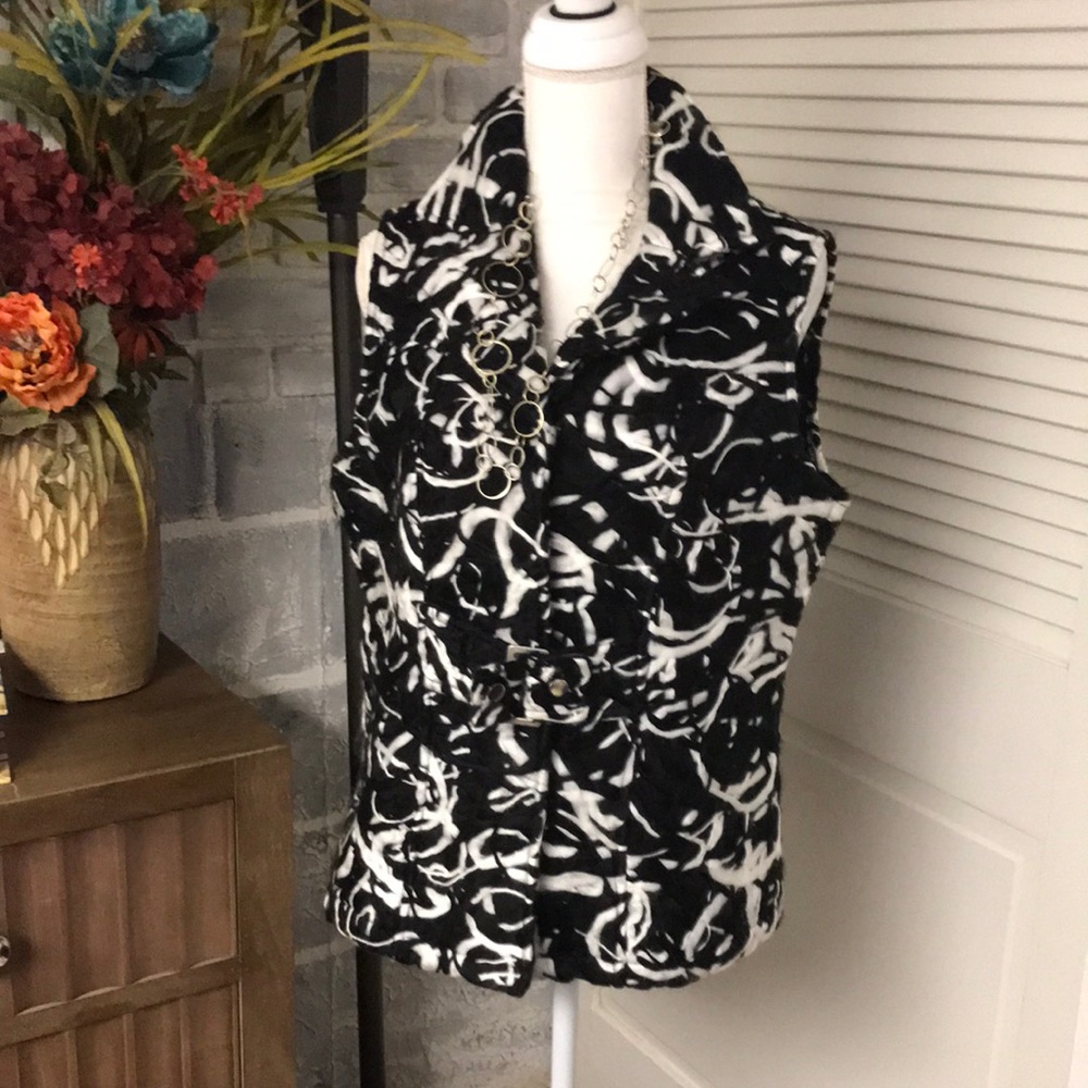 Fabulous soft semi furry vest, designer tumbleweed, Size large